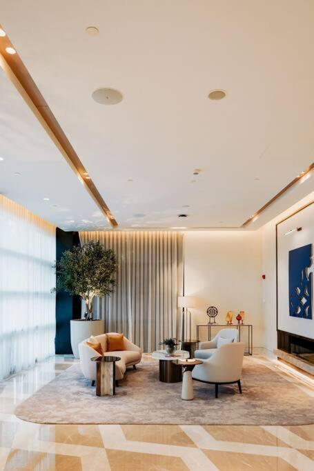 Serviced Luxurious 3+1 In Address Emaar Square Стамбул Экстерьер фото